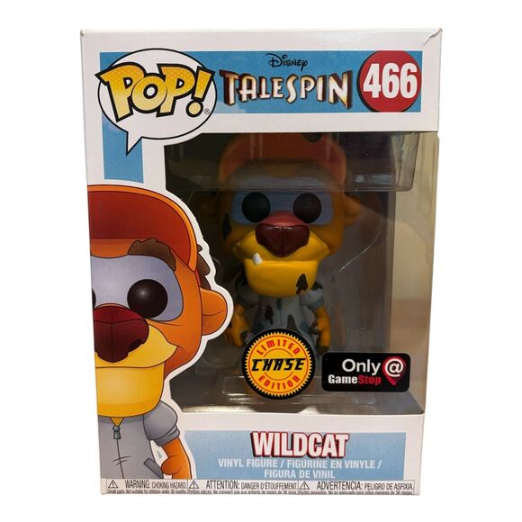 Funko POP! Tailspin Wildcat #466 Limited Edition Chase Vinyl Figure - In Box - Picture 1 of 6